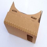 google cardboard vovotrade 6 pulgadas DIY Google cartón 3D VR Realidad Virtual Gafas de madera prensada