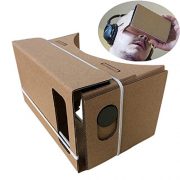 google cardboard vovotrade 6 pulgadas DIY Google cartón 3D VR Realidad Virtual Gafas de madera prensada