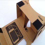 google cardboard vovotrade 6 pulgadas DIY Google cartón 3D VR Realidad Virtual Gafas de madera prensada