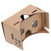 Visor Gafas 3D de Cartón Realidad Virtual DIY 3D VR Cardboard Google para Smartphones de 4,2″ a 5″